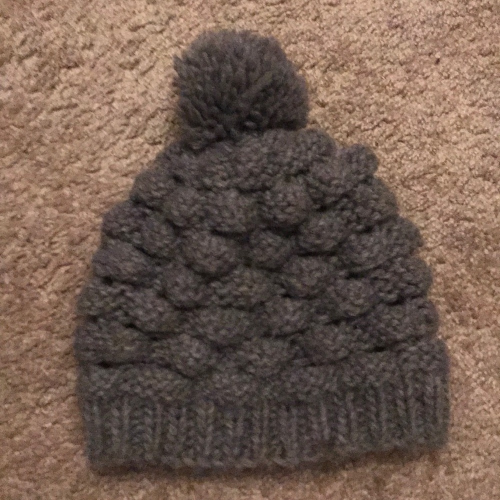 Gray Knit beanie